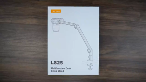 Ulanzi LS25 Desk Table Stand Boom Arm Camera Light Microphone Mic Holder