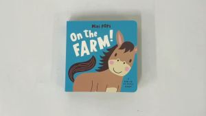 On The Farm Pop Up Board Book With Animals Pop Up For Kids