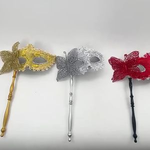 Party New Mask Masquerade Venetian Mask Butterfly Glitter Dance Wedding Carnival Performance Costume