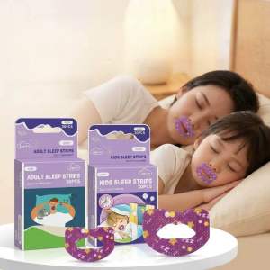 Adult and Kids Sleep Strips 30PCS ANTI SNORE MOUTH TAPE SLEEP STRIPS ADULT KIDS Pita pelekat mulut anti berdengkur Mengurangkan bunyi dengkur semasa tidur