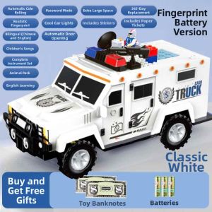 Children New Design Only In No Out Fire Truck Money Bank