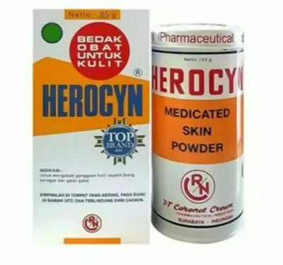 Bedak Herocyn 150g 85g 50g (Bedak kulit/gatal)