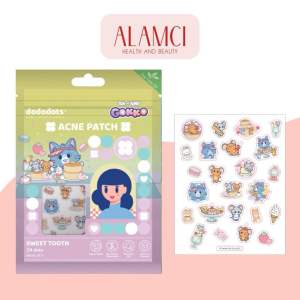 Miếng Dán Mụn Nhiều Màu Sắc Dododots Acne Patch T&J Sweet Tooth 24 Miếng