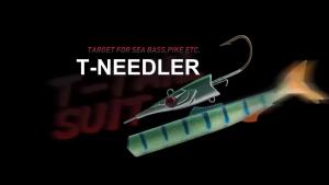 Kingdom | Mồi Câu Cá Kingdom T-NEEDLE - Mồi Giả Bằng Silicon Mồi Rung Mồi Mềm Đuôi Chữ T Mồi Crankbait Dành Cho Câu Cá Biển Sông Hồ Bãi Biển.