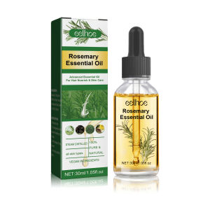 Eelhoe Rosemary Essential Oil Improves Dry Scalp Repairs Damaged Thinning Frizz Hair Nourishes Strengthen Hair Roots Care Essential Oil Eliminates Itching Anti Hair Loss Essential Oils Products For Men Women