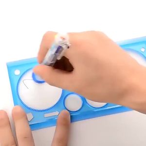 Multi-function Painting Puzzle Spirograph Geometric Ruler Drafting Tools For Students Drawing Toys Children Learning Art Tool