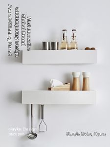Olayks | Wall-Mounted Drill-Free Multi-Functional Kitchen Organizer
