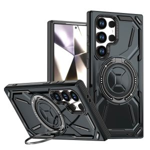 szhaiyu | Luxury Magnetic Kickstand Case for Samsung Galaxy S25 FE S26 Ultra S24 S23 S22 Plus A26 A17 A36 A56 A07 A06 A16 Back Cover Funda