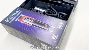 Paket Alat Cukur Rambut KM 658 Kemei Hair Trimmer