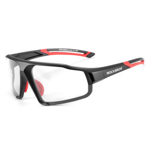 Rock Brothers แว่นกันแดดขี่จักรยาน เลนส์เปลี่ยนสีสําหรับทั้งชายและหญิงสําหรับการวิ่งและขี่จักรยานเสือภูเขา กันลม เหมาะสําหรับสายตาสั้น