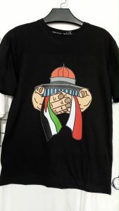 Kaos Pria 3 Dimensi Motif Animasi Kubah Palestine Tshirt Oblong Katun 24s H0200 By Hans & Co