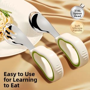MINGRENBANG | Baby Feeding Training Spoons