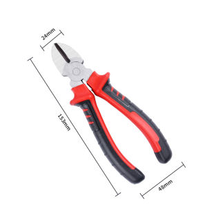 6/8 Wire Pliers Large Electric Opening Sharp Multifunc Tool Cutting Twisting Gripping Metal Wires Heavy Duty Industrial Tools