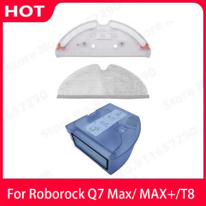 Roborock | Roborock Q7 Max Q7 Max+ T8 Spare Parts Water Tank Dust Box with Hepa Filters Vacuum Cleaner Water Tank Tray Accessories