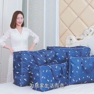 Extra Large Duffle Bag Lightweight Water Repellency Travel Zippered Duffle Bag Foldable for Men Women