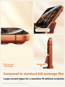 Divi | Full Coverage Anti-Fingerprint Dustproof Phone Screen Protector