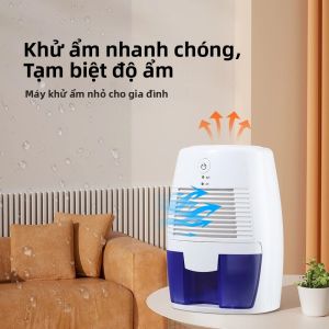 Máy Hút Ẩm Cầm Tay Máy Lọc Không Khí Máy Hút Ẩm Câm Có Dung Tích 250ML Cho Nhà Bếp Văn Phòng Tại Nhà - Máy Sấy Không Khí Trong Phòng Máy Khử Mùi