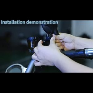 Domino 3-Way Switch Mini Driving Light Side Mirror Mount left Right Fog Light ON Switch Motorcycle