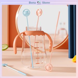 Cọ rửa ống hút bình sữa silicon cho bé