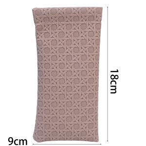 【♡Lovely girls house♡】Portable Elastic Glasses Bag Leather Soft Sunglasses Case Easy To Use Eyeglasses Case Pouch