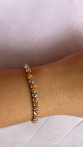 GELANG SERUT BIJI LADA WANITA MODEL TERBARU ANTI KARAT DAN LUNTUR GSX47 Bracelets