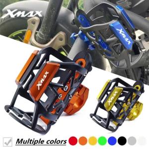 XMAX LOGO For YAMAHA XMAX X-MAX 125 250 300 400 Accessories Motorcycle Beverage Water Bottle Cage Drink Cup Holder Stand Mount
