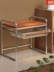 Vintage Style Adjustable Microwave Oven Stand 2 Tiers