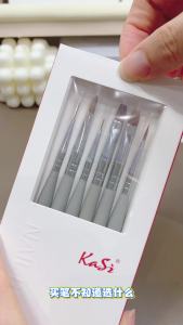 Kasi | Nail Art Brush Set for Painting and Gradient Blending