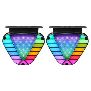 KEVANLY | 1PC RGB LED Tail Brake Lamp with Driving Running Lights of Many Color Modes for Car Truck Bike Motorcycle Rear Stop Signal Lamp