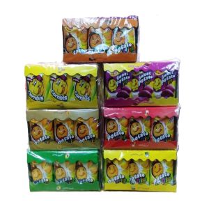 Win2 Potato Crisp 30x20g - [ Bbq / Tomato / Vegetable / Sweet Potato / Sweet Corn / Sour Cream / Curry ]