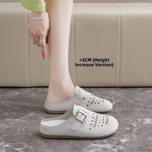 CHAODONG | Thick Sole Birkenstock Style Slip On Shoes for Women