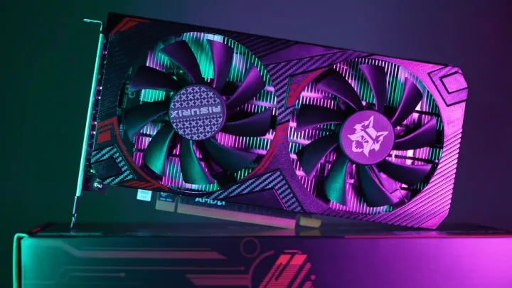 AISURIX RX 580 8GB Graphics Card Computer GPU Radeon AMD Video