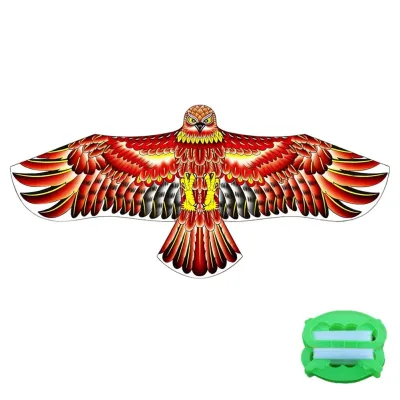 Eagle Kite With 30 Meter Kite Line 1.1m Large Eagle Flying Bird Kites Children Gift Family Trips Garden Outdoor Sports DIY Toy