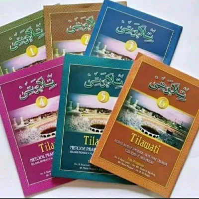 Buku tilawati satu set jilid 1-6