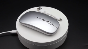 Wireless Bluetooth Mouse Rechargeable Mouse Single/Dual Model Bluetooth 2.4Ghz USB Receiver With Backlight Silent Mouse
