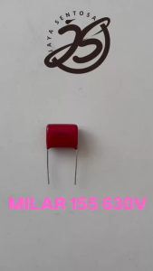 MILAR 155J 630V MILAR 155 630V KAPASITOR MYLAR 630 VOLT ups