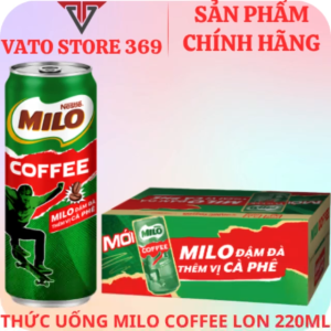 Thức uống MILO COFFEE đậm đà thêm vị cà phê lon 220ml