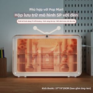 POP BRICKS | Hộp Đựng Tượng Dành Cho Tượng POP MART SP Advancing và Retreating Gate Treo Tường Chống Bụi