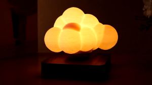 RBTECH 3D Magnetic Levitation Floating Cloud Lamp Ambient Light Floating lamp Floating Cloud