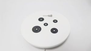 6pcs HSS Mini Circular Saw Blade with 3.175mm Mandrel Electric Grinding Cutting Disc Rotary Tool For Wood Plastic Aluminum