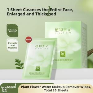 PLANTISM | Eye and Lip Makeup Remover Wet Wipes
