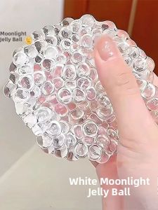 Handmade Stress Relief Squeezable Toy Creative High Aesthetic Value Explosible Bead Iceberg Ball for Children And Adults