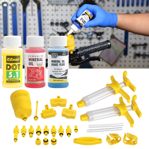 RIDERACE | 60ML Phanh Xe Đạp Dầu Khoáng Phanh Đĩa Thủy Lực Chảy Máu Bộ Dụng Cụ Cho SHIMANO TEKTRO SRAM MTB Xe Đạp Đường Bộ