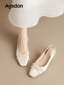 Agsdon | Easy-on Closed Toe Flats 2026 New