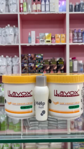 Hộp thuốc duỗi tóc LAVOX CAM 500ML
