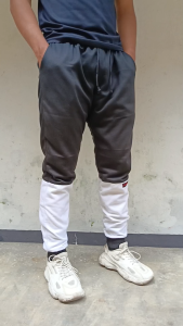 CELANA JOGGER SWEATPANTS BLACK WHITE