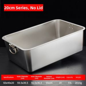 Stainless Steel Tray Deep Rectangular