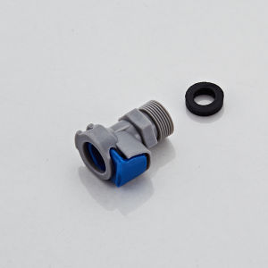 Retractable Faucet Hose Adapter Plastic Cap Connector 4-Way Universal M15 Plug Shower Head Accessories Bathroom Supplies