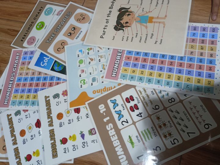 Laminated Educational.Charts | Lazada PH