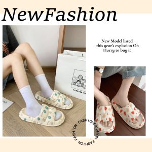 Tsion สินค้าขายดี📌รองเท้าแฟชั่นมาใหม่ รองเท้าแตะพิมพ์ลายสุดเกร๋ ทรงรองเท้านุ่มนิ่มใส่สบาย | ราคาดี | สำหรับผู้ที่ต้องการรักษาความสวยงามและความงาม | ตอนทำ: 1-3 สัปดาห์